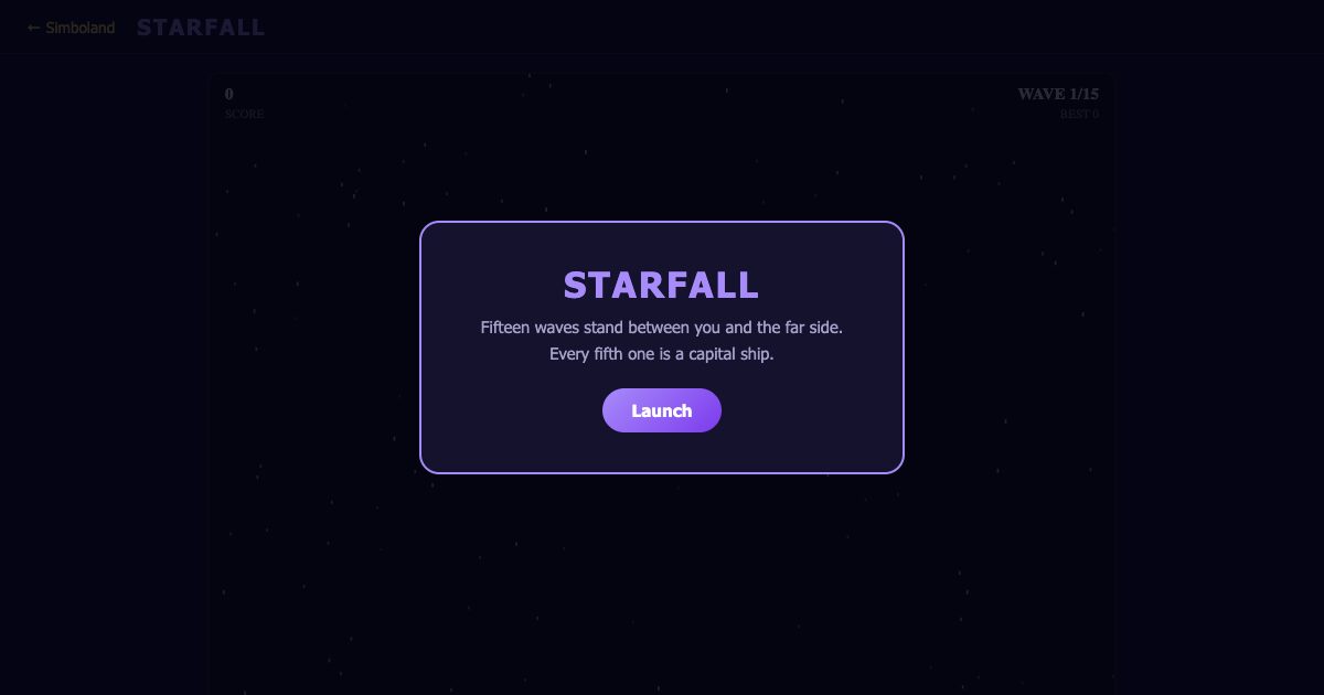 Starfall cover
